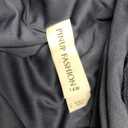 Pinup Fashion Women Plus Size Bridesmaid Dresses - Off The Shoulder Formal Wedding Guest Bridal Shower Long Dress (Navy Blue) 14W