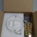 Matcha Whisk Set, 7 Pcs Matcha Kit, Premium Ceramic Matcha Set, Whisk and Bowl, Sifter, Cup Holder, Bamboo Scoop, Tea Plucking, Tea Towel, Matcha Lovers (White)