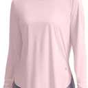 Women's Sun Shirts UPF 50+ Long Sleeve UV Protection Shirt Lightweight Quick Dry Workout Hiking Tops for Women, Small