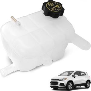 603-955 Engine Coolant Reservoir Tank with Cap, Radiator Overflow Tank Compatible with Buick Encore 1.4L, Chevy Trax 1.4L 1.8L Replaces# 95269001, 95201979