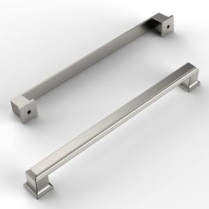 Amerdeco 10 Pack Oil Rubbed Bronze Cabinet Pulls 10 Inch(256mm) Hole Center Cabinet Hardware Kitchen Cabinet Handles for Bathroom Drawer Pulls Dresser Pulls ZH0001