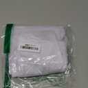 Boys Dress Pants Flat Front School Uniforms Pants Adjustable Waist Trousers (4, White)