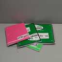 Top Flight Standards® College Ruled 1-Subject Notebooks, 100/70 Sheets - Green & Pink, 10.5"x8", 4 Pack