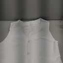 MakeMeChic Women's Tie Front Tank Top Sleeveless Ruffle Hem Crop Going Out Tops (White) X-Small