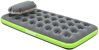 Bestway Roll & Relax Camping Air Mattress Twin 8.75" with Bag Pump