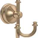 Delta Mylan (1-Pack) Towel Hooks Champagne Bronze Triple Wall Mounted for Robes 3-Prong Multi-Use Holder, Gold Bathroom Accessories MYN35-CZ