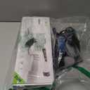 MGLSDeet Electric Spin Scrubber Scrub Brush, Rechargeable Cleaning Brush with 8 in 1 Replaceable Brush Heads, Cordless Power Spin Scrubber 90Mins for Bathroom Shower Bathtub Glass Car (Long White)