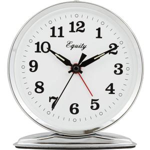 Equity 24014 Wind-Up Loud Bell Metal Alarm Clock Pack of 1