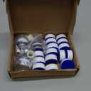 21Pcs Sink Water Filter Faucet With Cartridges, Universal 360 ° Rotating Kitchen Faucet Water Filter Removes Fluoride Heavy Metals Hard Water Compatible with most Bathroom/Kitchen/Laundry Sink Faucets