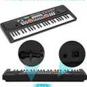 Kids Piano Keyboard, 49 Key Electric Piano Musical Learning Toy for Beginners with Microphone, Music Toys Birthday Xmas Gifts for Kids Toddlers 3-12 Years Old