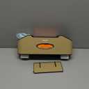 Mu&Ti Back Seat Car Organizer,4+2 in 1 Multifunctional Car Back Seat Storage Box with 2 Cup Holders, Tissue Box and Hook - Ideal for Kids and Travel(Beige)