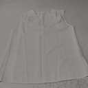 EVALESS Womens Pleated Tank Tops V Neck Casual Sleeveless Blouses Summer Basic Vest Shirt S