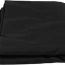 Black Backdrop Background for Photography, High Density Polyester Fabric Pure White Black Photo Backdrop Curtain Screen Collapsible Seamless for Photoshoot Portraits (3x2m) 