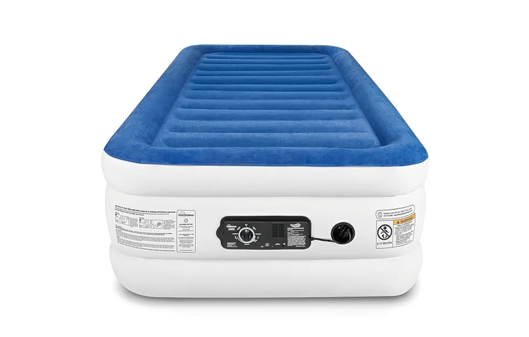 SoundAsleep Products CloudNine Series Air Mattress Includes Dual Smart Pump Technology - Twin XL Size
