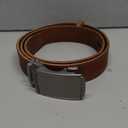 CHAOREN Mens Belt Leather Ratchet Belt - Customizable Fit, Effortless Style (35 Mm) (28" To 34" Waist Adjustable, Imperial Brushed / Full Grain Tan)