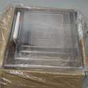8 Pcs Clear Acrylic Buffet Risers with Mini Sign and Maker,Buffet Risers and Stands Clear Food Display Risers for Buffet Table Party Catering Dessert Cupcake Collectibles (8" 7" 6" 5" 5" 4" 4" 3")