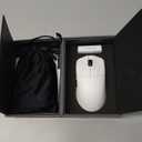 Lamzu Maya X Wireless Gaming Mouse, Ultra Lightweight 47g, Optical Switch, Maximum 30000 DPI, Symmetrical, MCU Nordic 52840, Dust-Proof Encoder, PAW3950 Sensor(Larger Maya) (Black)