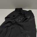 mogenda Mens Medieval Renaissance Pirate Costume Sleeveless Lace-up Stand Collar Shirt Gothic Viking Steampunk Top Tunic (Medium, Black)