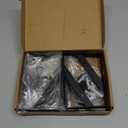 Heavy Duty Shelf Brackets - 8 Pcs L Shaped Metal Wall Mount Shelves Support for Floating Shelves (3.7 x 6 Inch)