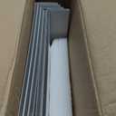5 Pack 36x12in Wire Shelf Cover for Pantry, Closet, Kitchen Waterproof Faux Wood-Look Wire Rack Covers for Shelves, Multiple No-Tool Installation, 36x12x2in
