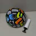 Franklin Sports Mystic Soccer Balls - Soccer Ball and Air Pump Sets - Multiple Size Soccer Balls - Soft Cover - Perfect for Kids and Adults (Size 4 - Ages 8-12)