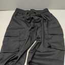 Men's Casual Pants Cotton Pants Recreation,Drawstring Sweatpants in Jogging (Black, M)