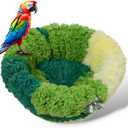 Bird Nest for Cage Plush Hanging Bird Bed Winter Warm Comfortable Small Parrot Breeding Bed for Budgie for Conure,Budgie,Cockatiel,Lovebird,Canary,Finch,Hamster,Small Pets,Warm Nest