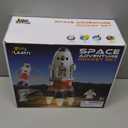 iPlay, iLearn Rocket Outer Space Toys, Kids Spaceship Playset with Space Shuttle, Electric Drill, 2 Astronauts, Educational STEM Take Apart Adventure Gift for 3 4 5 6 7 8 Year Old Boy Girl