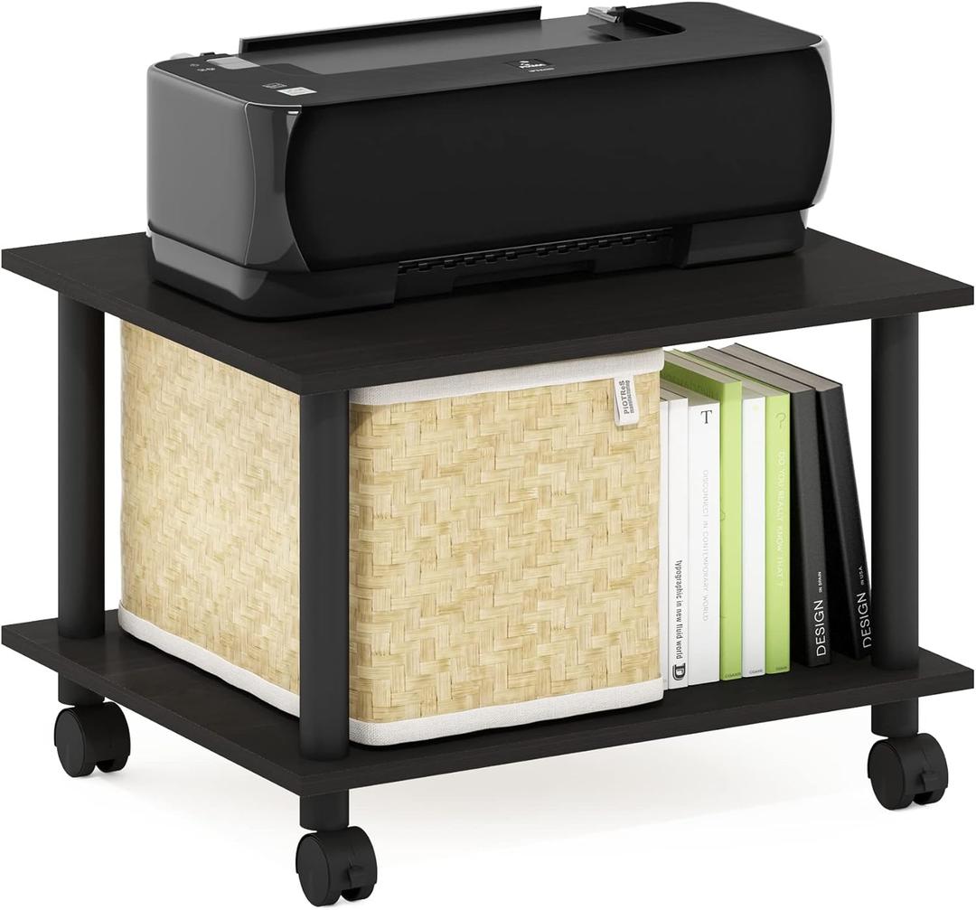 Furinno Turn-N-Tube 3-Tier Toolless Multipurpose Printer Stand Display Storage Shelf