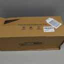 A-KARCK Exhaust Tip 4 Inch Inlet, Universal 4'' Inlet 6" Outlet 15" Long Stainless Steel Bolt On Exhaust Tailpipe Black Muffler Tip for Truck