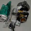 Delta Nicoli 14 Series H2Okinetic Bathtub and Shower Faucet Set, Chrome Shower Head and Handle Set, Valve Trim Kit, Chrome 144749 (Valve Included)