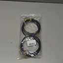 2 Pack Snake Climbing Rings for Ball Python Playground Climbing Toys for Corn Snake Enrichment Toys Snake Enrichment Climbing Rings Black