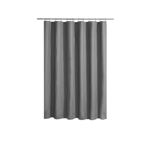LUMINEX WATERPRF SHWR CURTAIN/LINER- GRAY 70 inches x 72 inches
