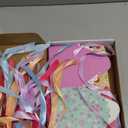 Small Floral Gift Boxes with Lids & Ribbons (20 Pack) 5.8 x 3.7 Empty Decorative Treat Boxes for Gift Giving, Baked Goods, Square Cookie Tins, Mithai Indian Sweets, Candy, Diwali, Bulk, Return, Cute (Standard)