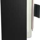 Case for Remarkable Paper Pro Move 7.3" 2025 Released, Slim Lightweight Leather Book Folio Cover with Built-in Pen Holder (Black)