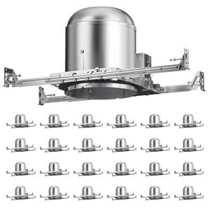 6 Inch Recessed Lighting Housing 24 Pack, New Construction