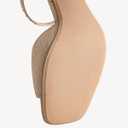 NEWBELLA Women's Chunky Heel Sandals - Open Square Toe Ankle Strap Dress Sandals with Buckle, Comfortable High Heel Slingbacks for Office, Party & Evening Wear