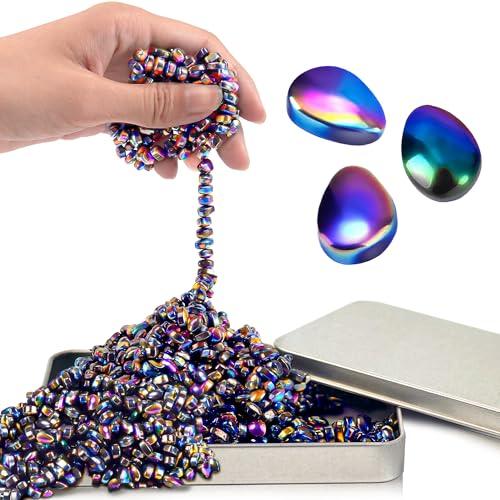 Easter Basket Stuffer Gifts for Teens Boy, 500pc Fidget Toy for Adult Men Sensory Autism ADHD Office Desk Stress Anxiety Fidgets Putty Beads Balls Stones Cool Gadget for Teen Girl Valentines Day