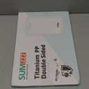 Sumzzz Titanium Cutting Board for Kitchen, Non Toxic 2-in-1 Cutting Board Double Sided Food Grade Pure Titanium, Knife Friendly Easy to Clean Large Size 1510.3