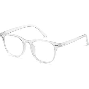 Distance Glasses for Women & Men, Near Sighted Myopia Driving Eyeglasses, Nearsighted See Far Vision Glass (Clear)
