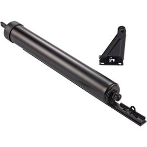 Ideal Security Quick-Hold Closer for Extra-Heavy Storm Doors with Torsion Bar, Black (1.5-Inch Diameter)