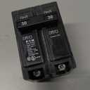 EATON CORPORATION BR230 Circuit Breaker, Black