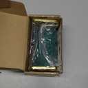 GemeShou green bracelet organizer and storage, metal bangle stand holder, gold jewelry display stand for selling bracelet photography propGreen (Short)