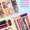 Wowood Arts and Crafts Kit for Kids - Over 1600 Pieces of DIY Craft Supplies! Creative Hobby Fun Activity Toys & Perfect Gifts for Girls and Boys Ages 8-12 to Spark Imagination and Joy(PA002)