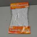 100 Pieces Pipe Cleaners Chenille Stem, White Pipe Cleaners Craft, Fuzzy Sticks Craft Supplies, Colored Pipe Cleaner for Creative Handmade DIY Art Craft Project