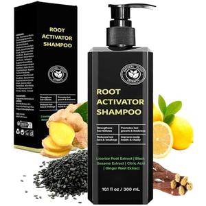 Root Activator Shampoo– Anti Hair Loss Treatment | Reduces Shedding, With Natural Regrowth Formula | Thickening & Nourishing For All Hair| Reduce Shedding,Smooths Hair, 1PCS