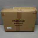 EASELAND Queen Size Mattress Pad Pillow Top Mattress Cover Quilted Fitted Mattress Protector Cotton Top Stretches up 8-21" Deep Pocket Cooling Mattress Topper (60x80 inch, White)