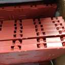 VEVOR Interlocking Tile 55PCS Red, Drainage Tiles 12" x 12" Splicing, Soft PVC Interlocking Drainage Floor Tiles, Non-Slip Drainage Holes for Restroom, Bathroom, Kitchen, Pool, Wet Areas
