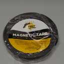 Super Sticky Magnetic Tape (10 feet x 1 inch) - Stong Magnet Strip with Adhesive Backing for DIY & Crafts - Easy to Cut and Mount on Fridges, Whiteboards & More