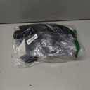 PRETTYGARDEN Women's Elegant Holiday Short Dress 2026 Fall Bell Long Sleeve Mock Neck Work Business Casual Party Mini Dress, Size X-Small (Black)